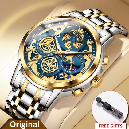 OLEVS 9947 Luxury Chronograph Quartz Watch For Men