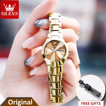 OLEVS 8697 Luxury Fashion Ladies Quartz Watch
