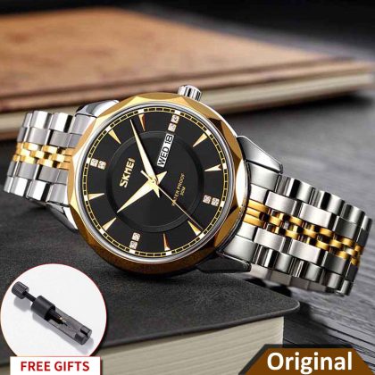 SKMEI 9268 Exclusive Design Men’s Quartz Watch