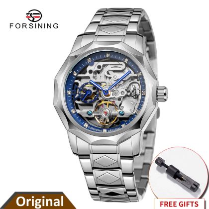 FORSINING 8240 Coated Glass Mechanical Watch For Men